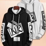2pcs Set, Men'S Hooded Long Sleeve Sweatshirt, Casual Wear, Fashionable Pullover, Spring Autumn Winter Men'S Clothing, Men'S Autumn Sports Casual Hoodie, Men'S Autumn Winter Fashion Hooded Sweatshirt, Solid Color Long Sleeve Hoodie