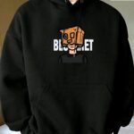 95% Cotton, 5% Spandex Drop Shoulder Cuff Pocket Drawstring Hoodie Sweatshirt, "Hooded Boy" Autumn Men's Loose Fit Factory-Made Sweatshirt