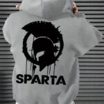 Men'S Casual Printed Hooded Sweatshirt, Perfect for Street Style in Autumn And Winter.