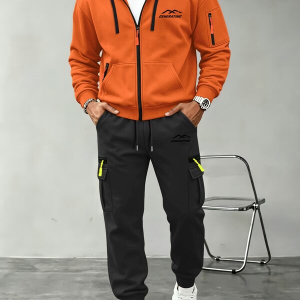 Orange + Black
