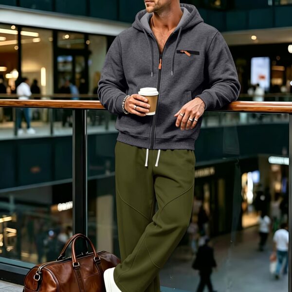 Dark Gray + Military Green