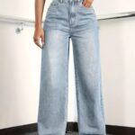Women's 2026 Fashion Stretch Straight Leg Jeans, Comfortable Version, Classic Everything, Four Seasons Can Be Worn, Suitable for Weekend Leisure, Dating, Shopping, Travel