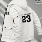 Latest Style Sweatshirt: Autumn/Winter Premium Hooded Sporty Printed Sweatshirt, Warm, Durable, Versatile for Commuting, American Popular Style, Winter Essential for Men, Outdoor Printed Trendy Casual All-Match Sweatshirt