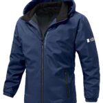 Solid Color Lightweight Men'S Casual Windbreaker, Long-Sleeve Men'S Sports Hoodie Jacket, Suitable for Leisure Activities, Hiking, Cycling, And Climbing