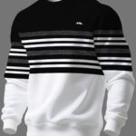 Men'S Fashion Trendy Brand Round Neck Long Sleeve Sweatshirt Spring Autumn Men'S Round Neck Sweatshirt Top Autumn