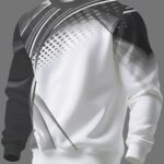 Easy Versatile Round Neck Sweatshirt, Niche Trendy Brand Print Casual Round Neck, Suitable for Commuting And Outings