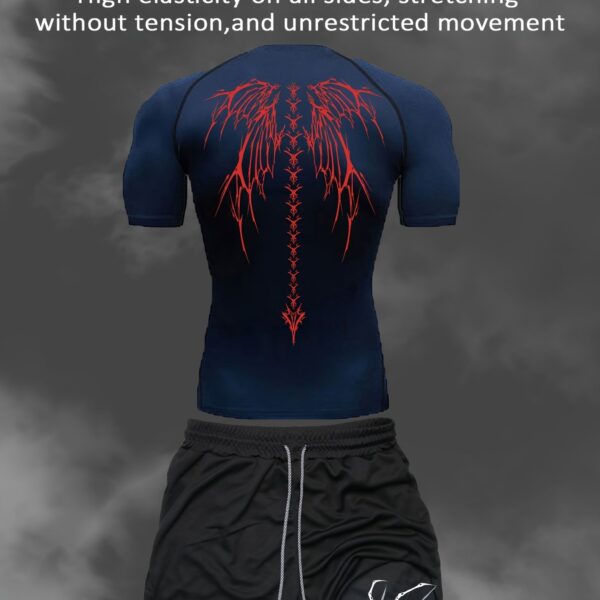 navy blue (red)