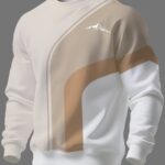 Men's Crew Neck Sweatshirt, New Spring/Autumn Crew Neck Top, Trendy Men's Crew Neck Sweatshirt