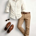 2026 MenS Business And Leisure Printed Shirt Set, Long-Sleeve Top And Straight Trousers, Breathable And Comfortable, Versatile for Commuting, Suitable for Daily Outdoor Dating And Other Scenarios, MenS Gifts, FatherS Day