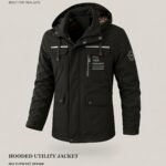 Multi-Pocket Outdoor Casual Men's Spring/Autumn Parka Jacket