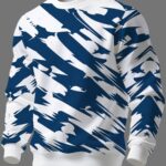 Men's Crew Neck Sweatshirt, Versatile Sporty Casual Sweatshirt for Autumn and Winter